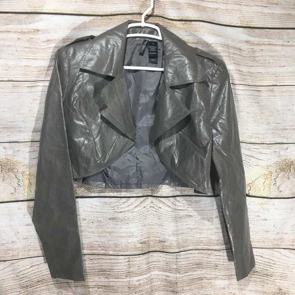 Bisou Bisou Jackets & Blazers - 82-89 Bisou Bisou Michele Bohoot faux leather M L